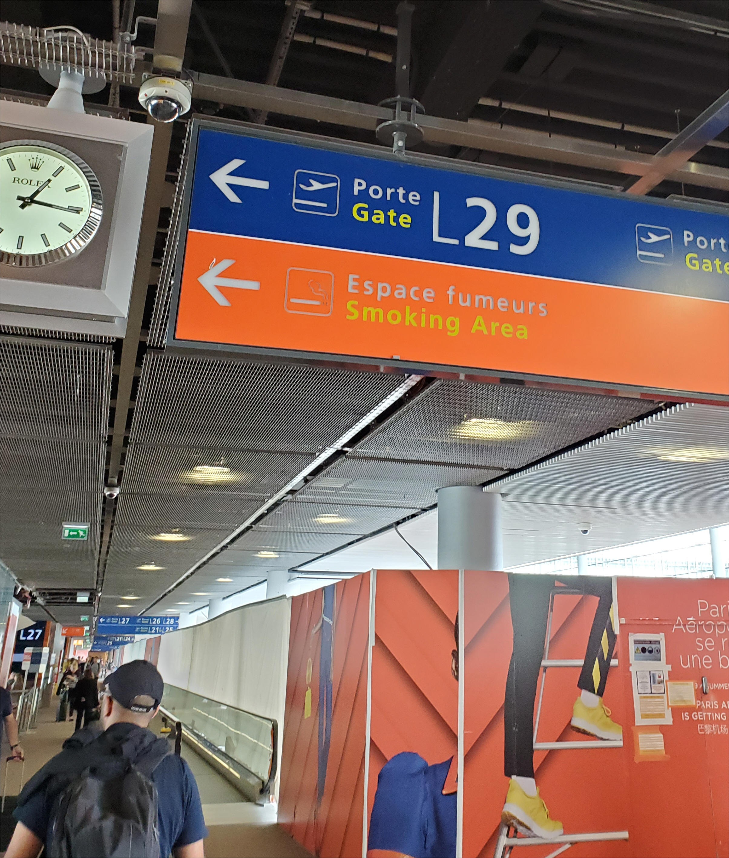 espace fumeurs- cdg