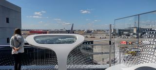 Frankfurst smoking Terrace