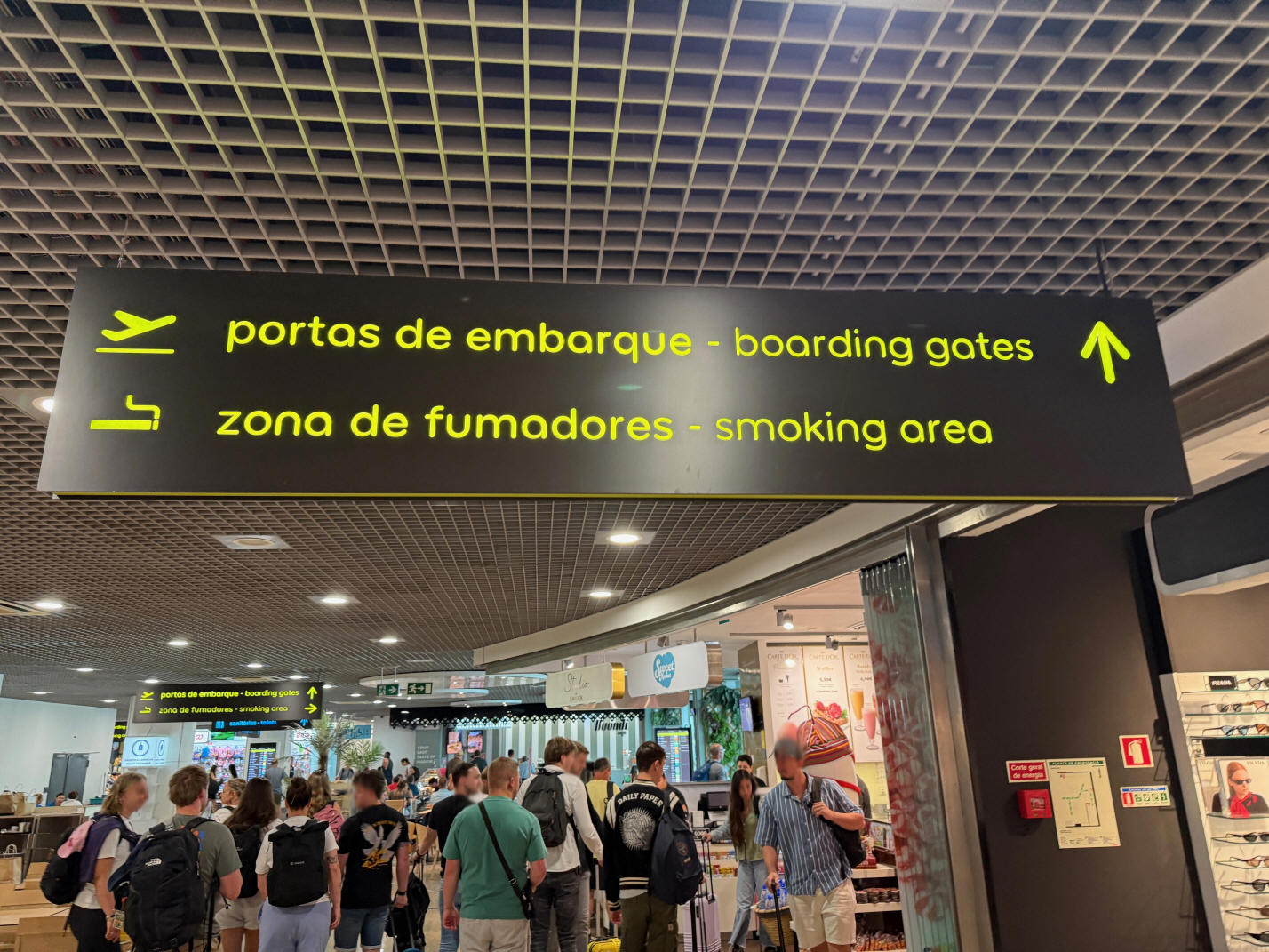 FNC smoking area