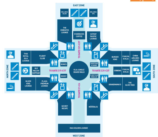 map of satellite building 2