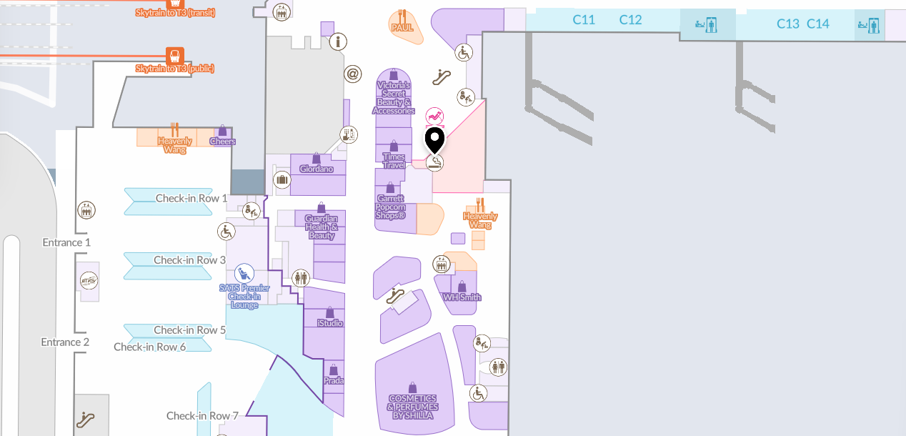 smoking area near archipelago map