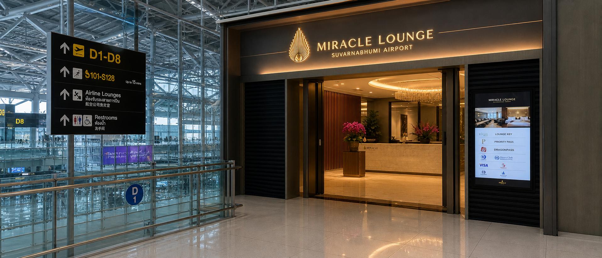 miracle lounge entrance miracle lounge entrance