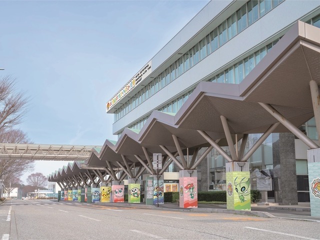 Image Credit: Pokémon With You airport entrance